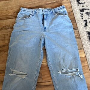 Hollister Curvy Ultra High Rise Dad Jeans